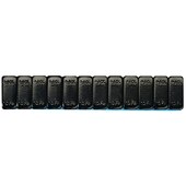 Klebegewicht SUV Stahl Typ 548 schwarz 120 g