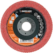 Lamelový brúsny kotúč, zahnutý, keramický, ? 125 mm, P 60, L