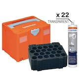 PACK 22 SILICONES TRANS + BERA