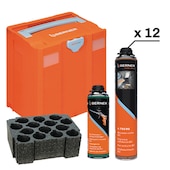 PACK 12 MOUSSES + ACCESSOIRES