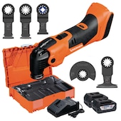 Couteau multi 18 V 2,5ah +set