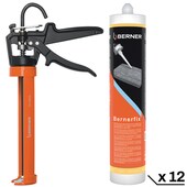 Pack BERNERfix blanc + pistolet