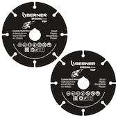 Pack 2 disques carbure 125 + 230
