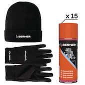Pack Super 6 + bonnet + gants