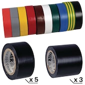 Pack 18 rubans iso panache