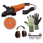 Pack disque diamant + meuleuse + accessoire