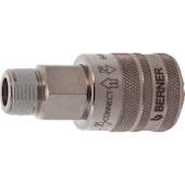 Sicherheitskupplung mit Außengewinde 1/2''