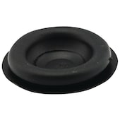 Bouche-trou 15,5  mm noir