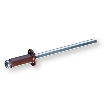 Becherniet 3,2x9,5 Kupfer//Edelstahl Flachkopf Dichtnieten ////oo 50 Stk