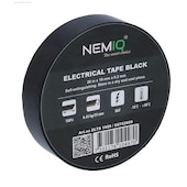 Elektrotape 19mm x 20m Sort PVC