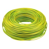 Fil électrique d'installation VD Eca 2,5mm² jaune/vert