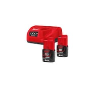 Milwaukee 12V Batteri pakke 2x3,0Ah og lader