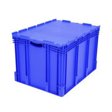 Euronorm-Stapelbehälter, HxLxB 538x800x600mm, 213l, PP, blau