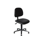 Arbeitsdrehstuhl,Sitz Kunstleder schwarz,Sitz HxBxT 490-630x470x450mm