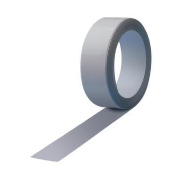 Magnet-Haftband, LxB 25000x35mm, Stahl, weiß