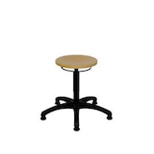 Hocker,Sitz H 550-810mm,Sitz Buche,Gestell schwarz,Lift schwarz,Gleiter