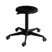 Hocker,Sitz H 410-540mm,Sitz schwarz,Gestell schwarz,Lift schwarz,Rollen