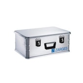 Alu-Transportbox, HxLxB 240x600x400mm, 42l, alu-natur, Wände geschlossen