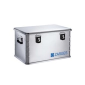 Alu-Transportbox, HxLxB 330x600x400mm, 60l, alu-natur, Wände geschlossen