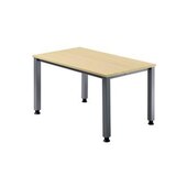 Höhenverstellbarer Schreibtisch,HxBxT 685-810x1200x800mm,Platte Ahorn