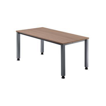 Höhenverstellbarer Schreibtisch,HxBxT 685-810x1600x800mm,Platte Nussbaum