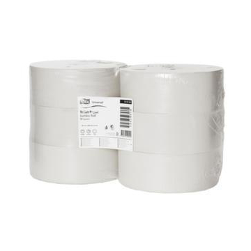 Jumbo-Toilettenpapier, Rolle, perforiert, L 480, 1-lagig, weiß