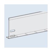 Schüttgutleiste, f. Schraubregal, HxB 100x1000mm, Stahl verzinkt