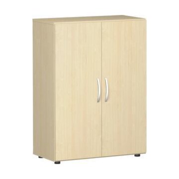 Büroschrank, HxBxT 1104x800x420mm, 2xHolzboden, 3 OH, Korpus Ahorn