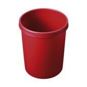 Papierkorb, 45l, HxØ 480x390mm, Korpus PP rot