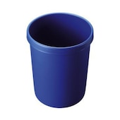 Papierkorb, 45l, HxØ 480x390mm, Korpus PP blau