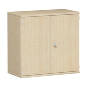 Büroschrank, HxBxT 770x800x430mm, Dekor Korpus Ahorn, Dekor Front Ahorn