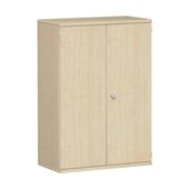 Büroschrank,HxBxT 1150x800x430mm,Dekor Korpus Ahorn,Dekor Front Ahorn