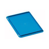 Auflagedeckel,PP,f. Euronormbehälter,f. Behälter LxB 300x200mm,Farbe blau