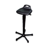 Stehhilfe, Sitz PU-Schaum schwarz, Sitz H 610-880mm, Gestell schwarz