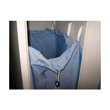 Wäschesack,Kordelverschluss,Aufhängeschlaufe,Polyester,blau