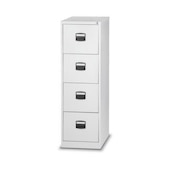 Hängeregistraturschrank, HxBxT 1321x413x622mm, 4 HR-Auszüge, zweibahnig