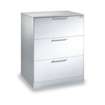 Hängeregistraturschrank,HxBxT 1010x800x435mm,3 HR-Auszüge,zweibahnig