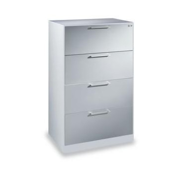 Hängeregistraturschrank,HxBxT 1300x800x435mm,4 HR-Auszüge,zweibahnig