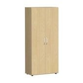 Büroschrank, HxBxT 1810x800x420mm, 4xHolzboden, 5 OH, Korpus Buche