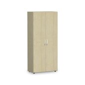 Büroschrank, HxBxT 1810x800x420mm, 4xHolzboden, 5 OH, Korpus Ahorn