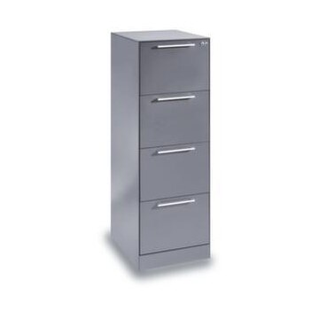 Hängeregistraturschrank,HxBxT 1300x440x600mm,4 HR-Auszüge,einbahnig