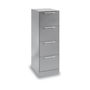 Hängeregistraturschrank,HxBxT 1300x440x600mm,4 HR-Auszüge,einbahnig