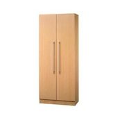 Büroschrank, HxBxT 2004x800x420mm, 4xHolzboden, 5 OH, Korpus Buche