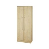 Büroschrank, HxBxT 2004x800x420mm, 4xHolzboden, 5 OH, Korpus Ahorn