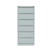 Karteikartenschrank, HxBxT 1321x568x622mm, zweibahnig, 6 Schublade(n)