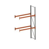 Palettenregal,Anbaufeld,HxBxT 3300x1825x800mm,2xTraversen,3 Stellplätze