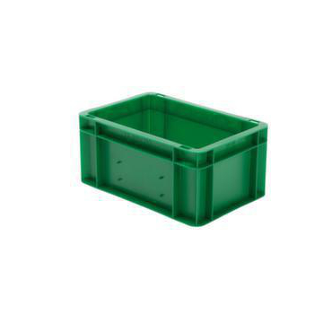 Euronorm-Stapelbehälter, HxLxB 145x300x200mm, 5, 5l, PP, grün