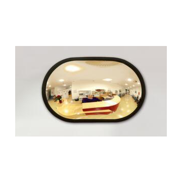 Raumspiegel, HxB 335x525mm, Spiegel Acrylglas, Rahmen schwarz