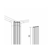 Winkelverbindung, H 400mm