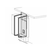 CPU-Halter, f. Sitz-Steh-Schreibtisch, B 125-225mm